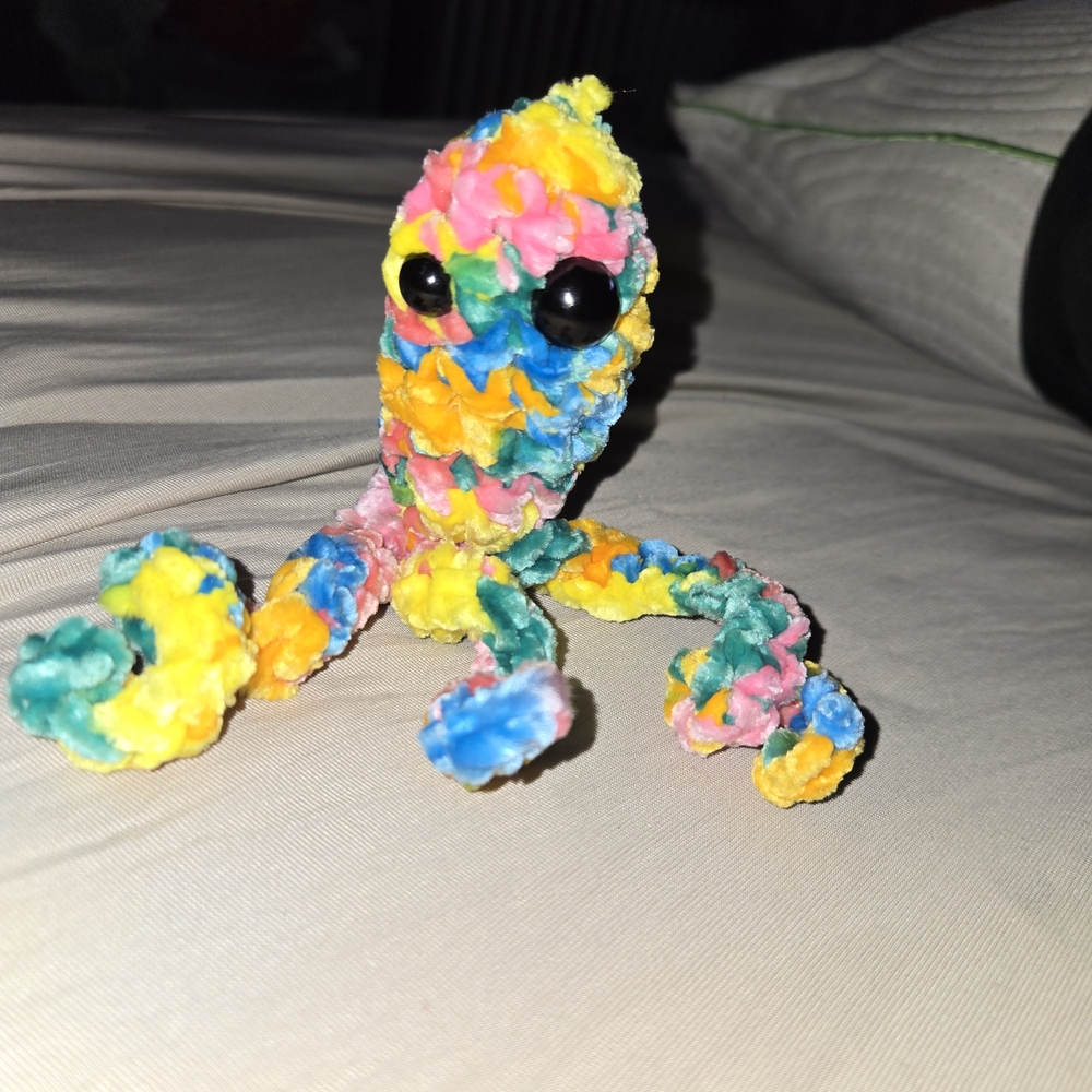 Colorful Beaded Octopus Toy